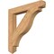 Ekena Millwork Funston Arts & Crafts Smooth Bracket, Western Red Cedar, 5 1/2"W x 42"D x 42"H BKT06X42X42FST03SWR - alternate 1